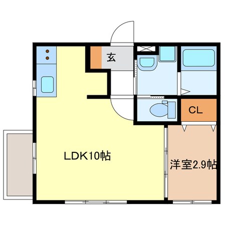 NOBLE Ⅰの物件間取画像